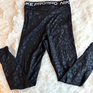 Nike High Wasted Animal Print Leggings
